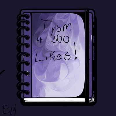 blank, realistic notebook