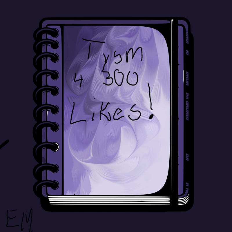 blank, realistic notebook