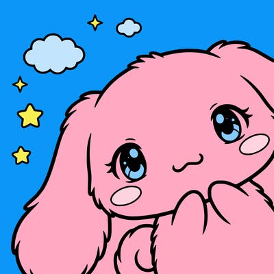 anime cinnamoroll cute fluffy