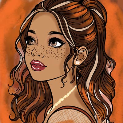 beautiful realistic girl