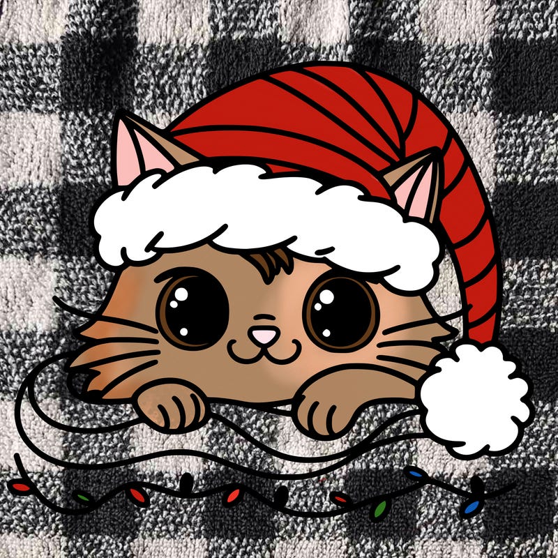 cat christmas