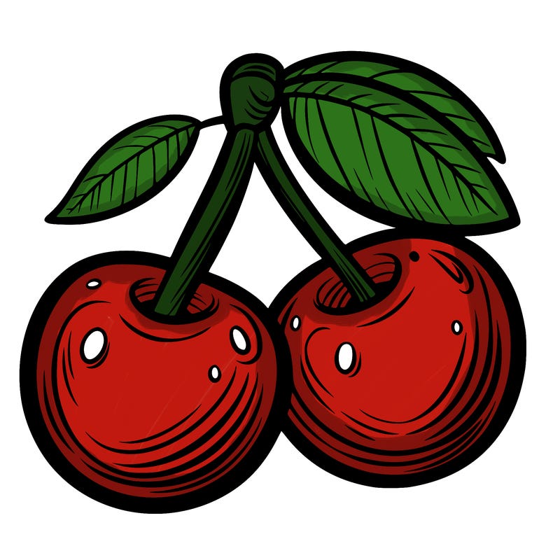 a couple of cherries