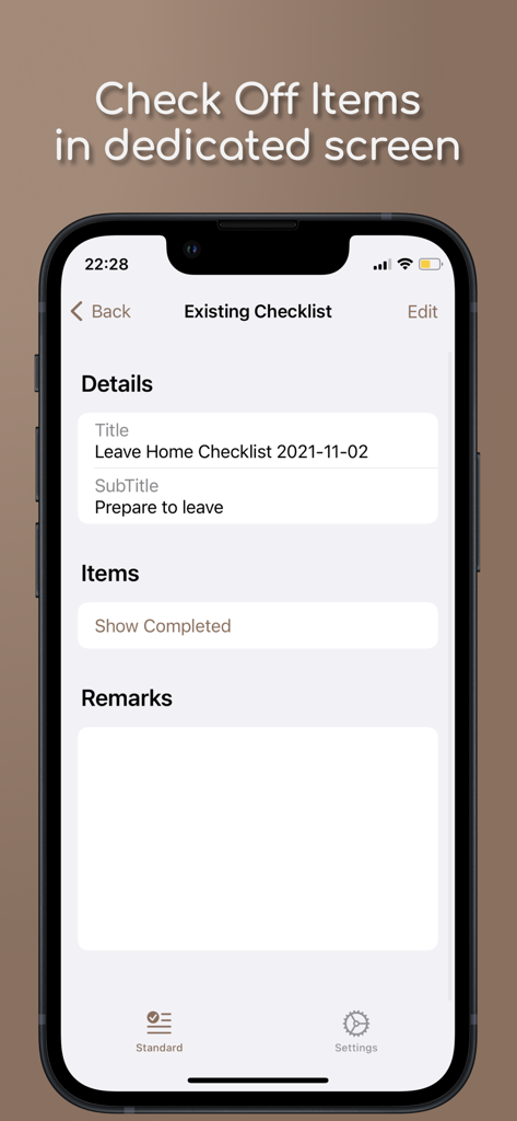 CheckList - Check It Off - Productivity App | MWM