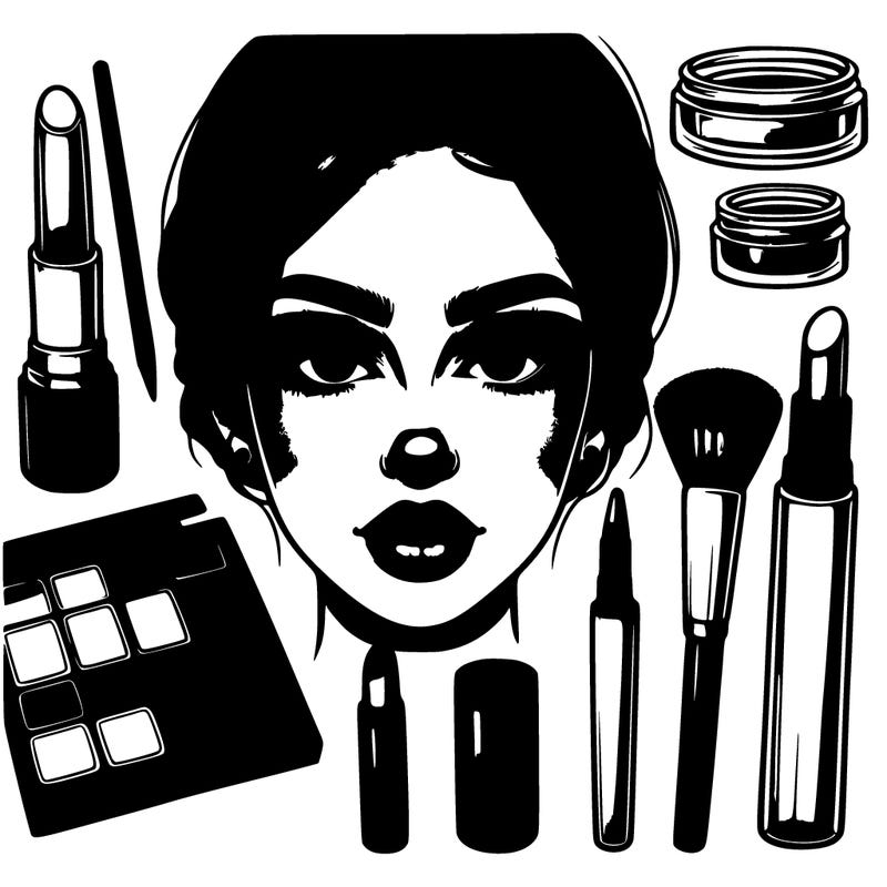 realistic makeup look
