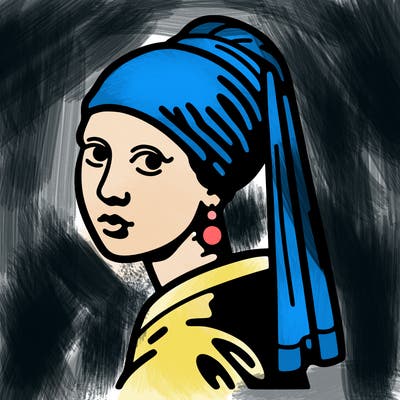 girl with the pearl earring painting