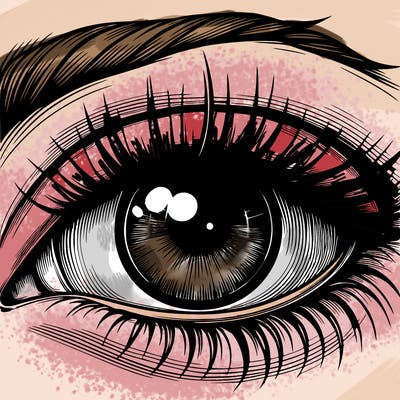 realistic eye