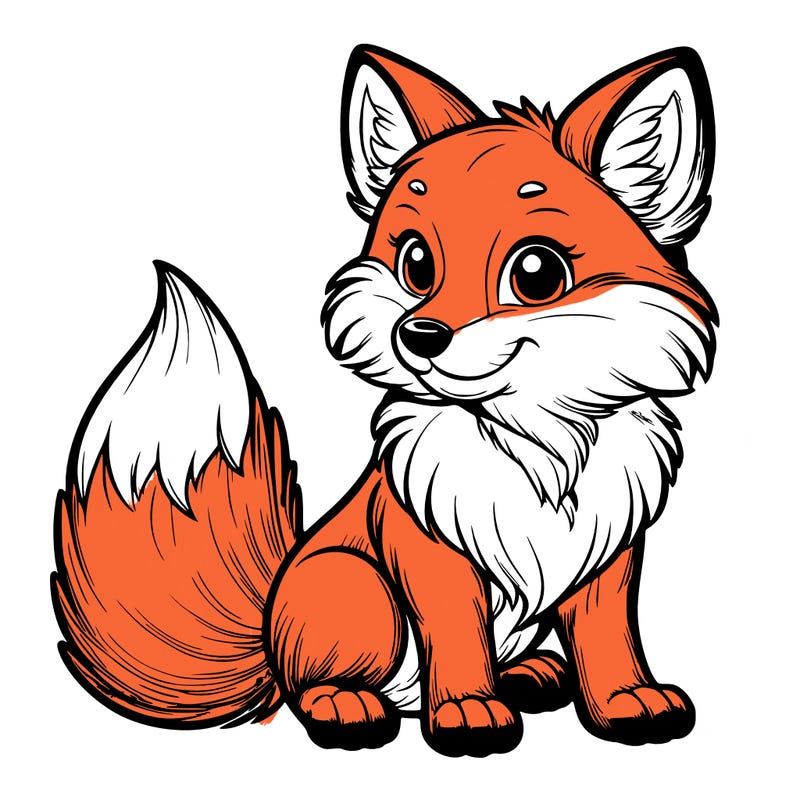 realistic fox