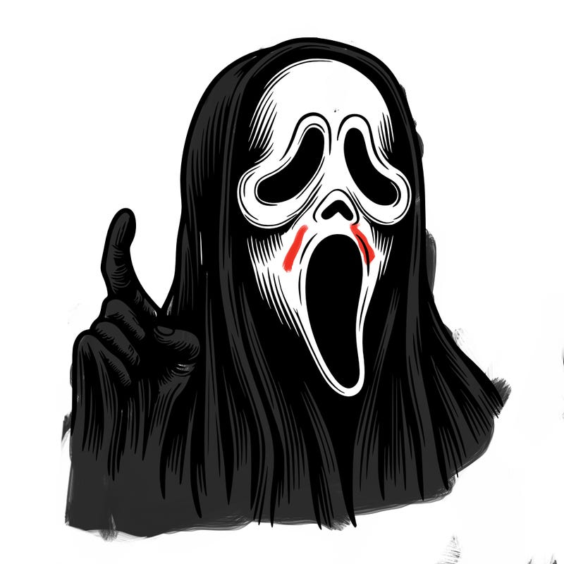 realistic ghostface horror