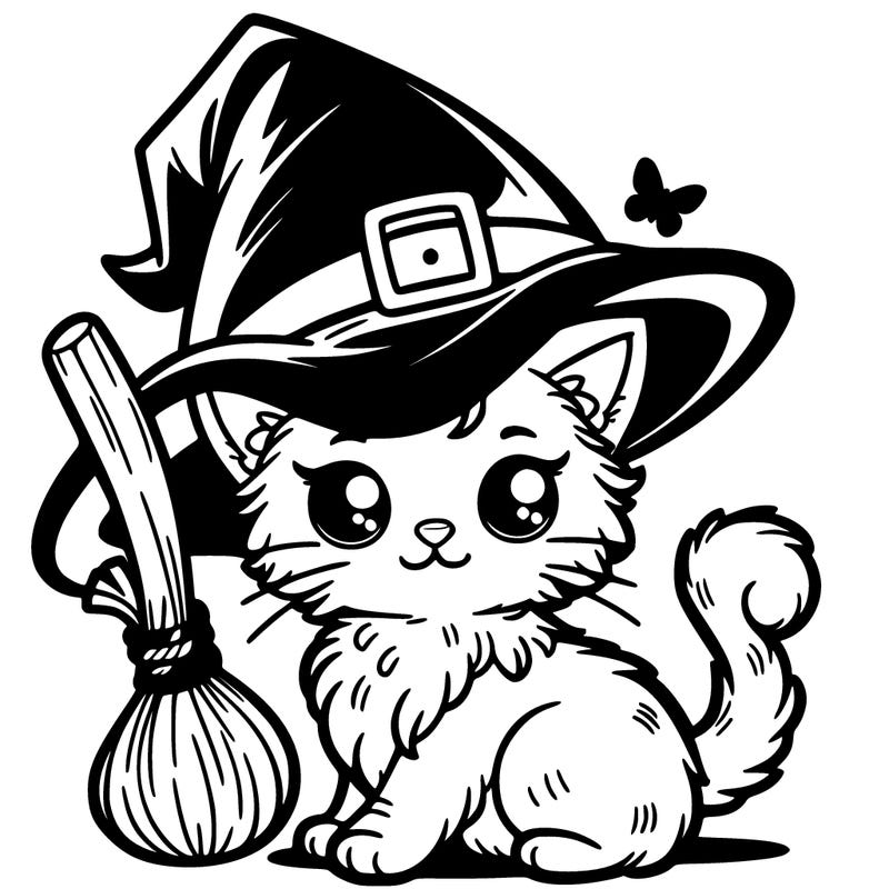 witch cat