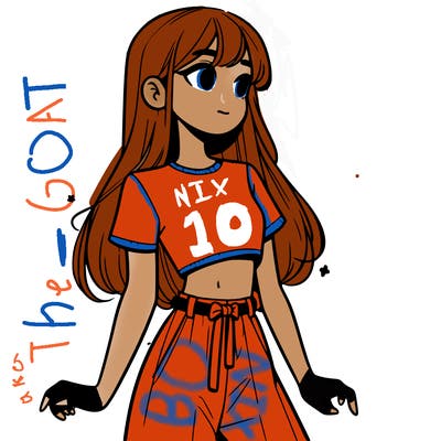 girl in a cute crop top