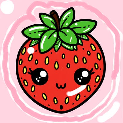 cute strawberry