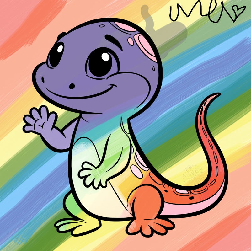 a cute lizzard