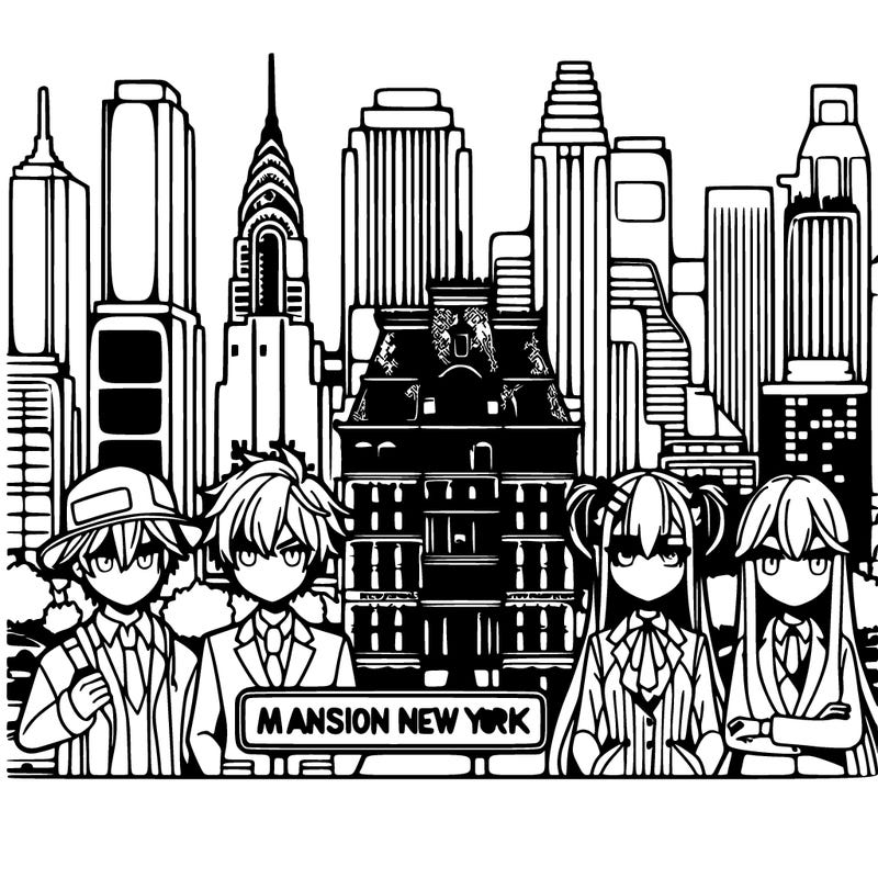 tiktok anime mansion new york