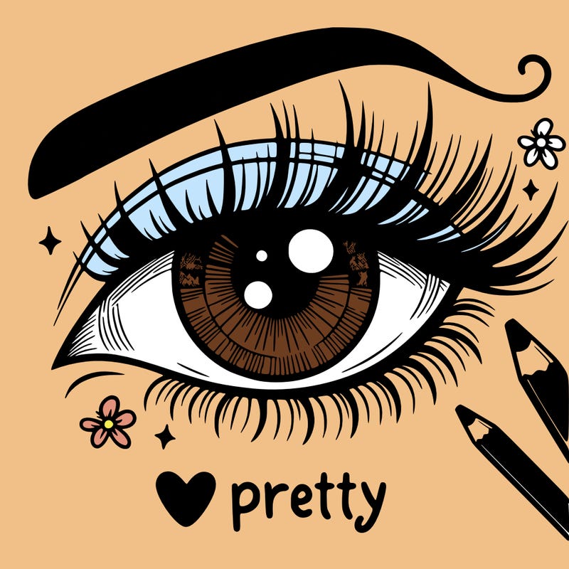 pretty eye