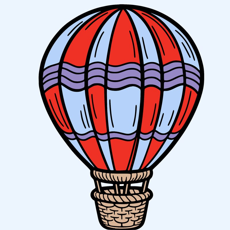 hot air balloon