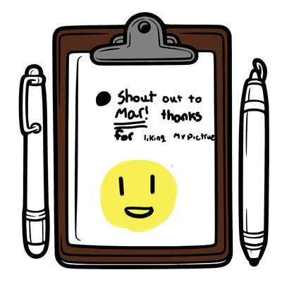 blank clip board with pen