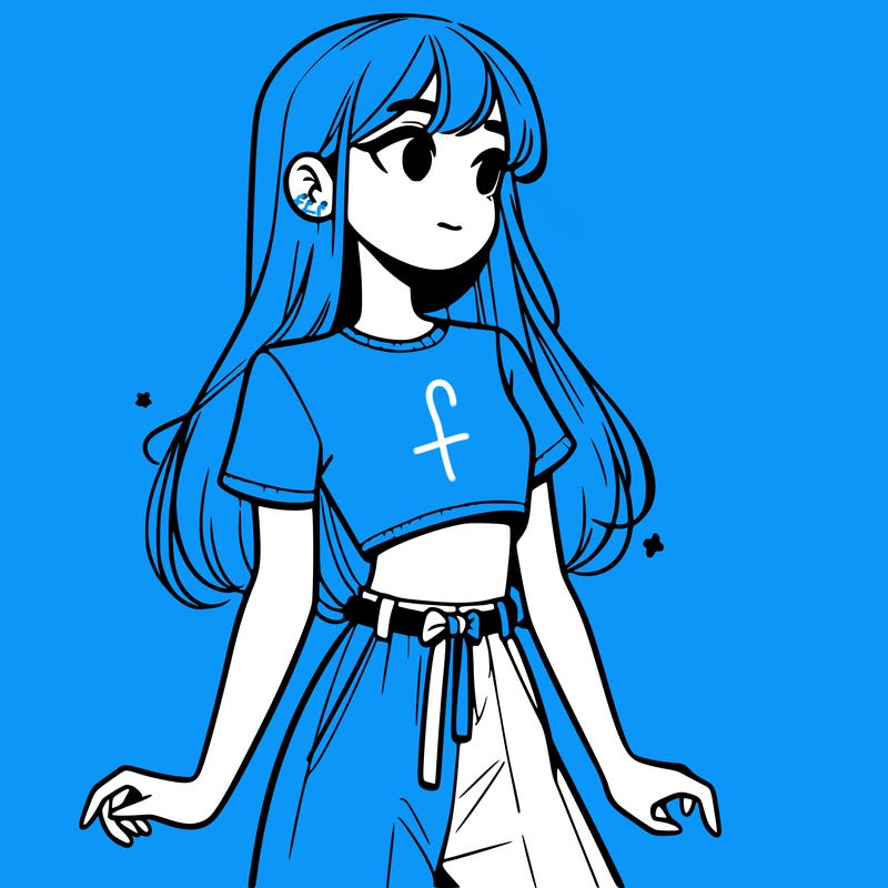 girl in a cute crop top