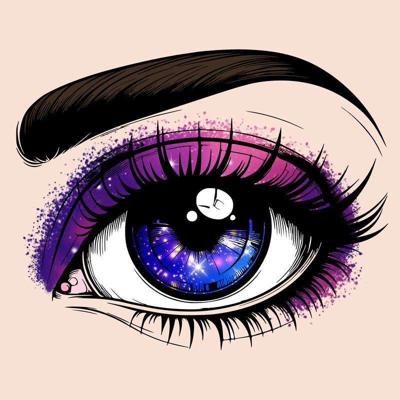 realistic eye