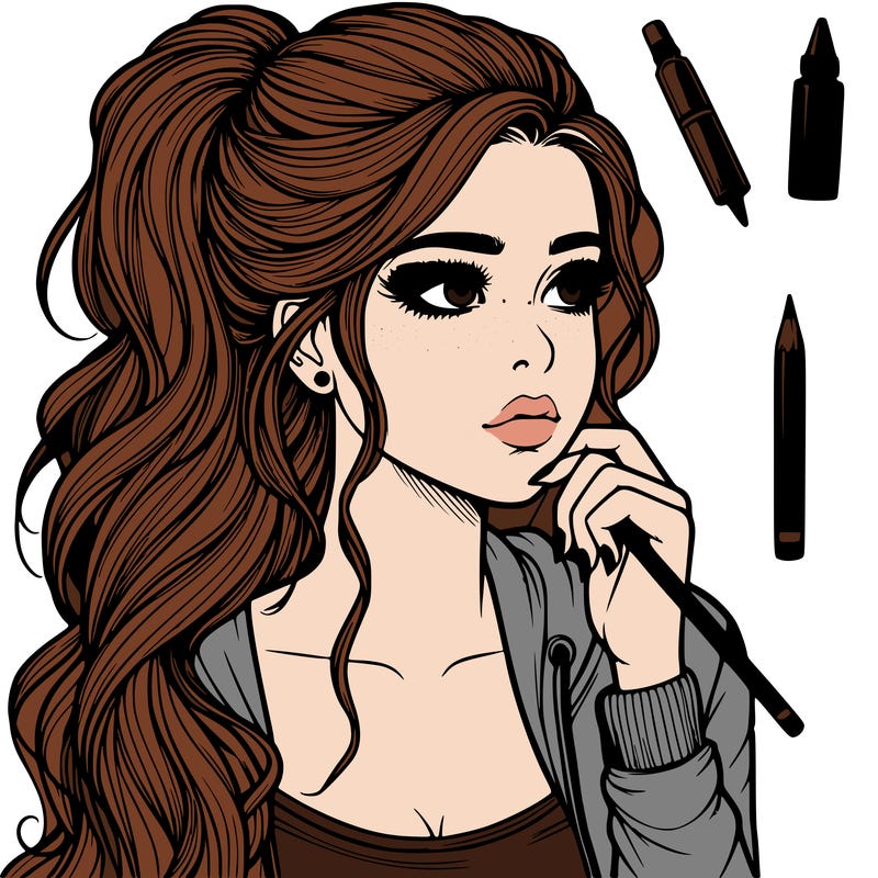 realistic teenage pretty