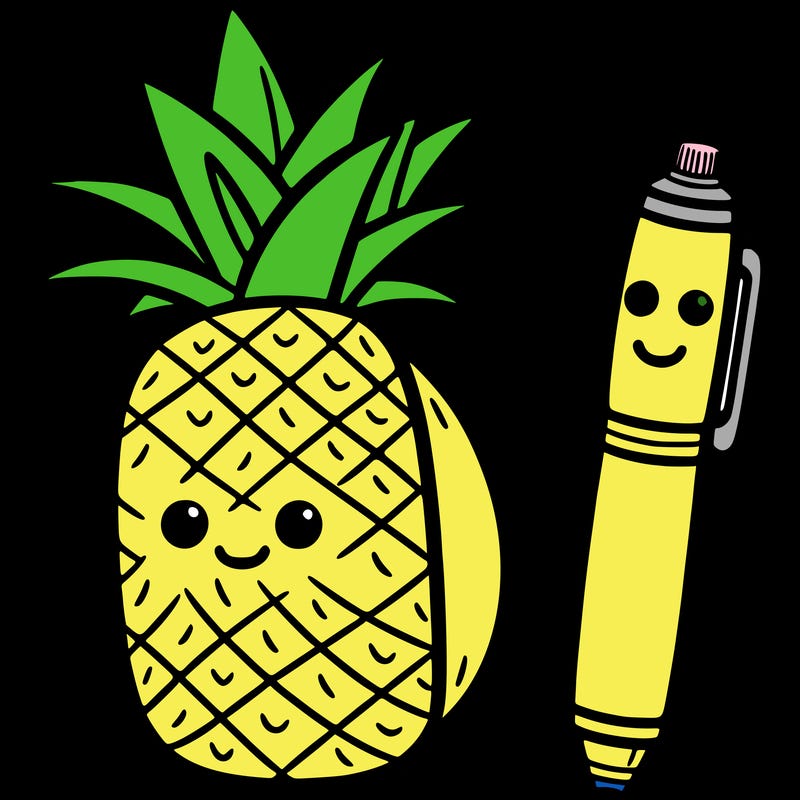 pen pineapple apple pen