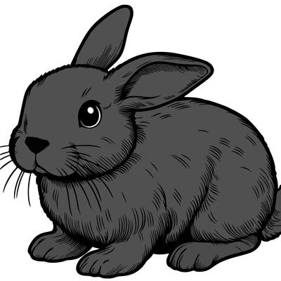 realistic bunny