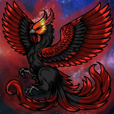 realistic phoenix
