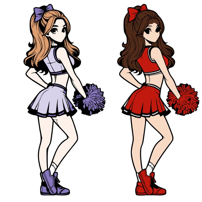 realistic cheerleader