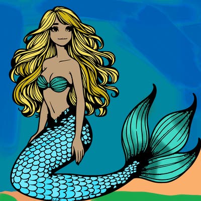 realistic mermaid