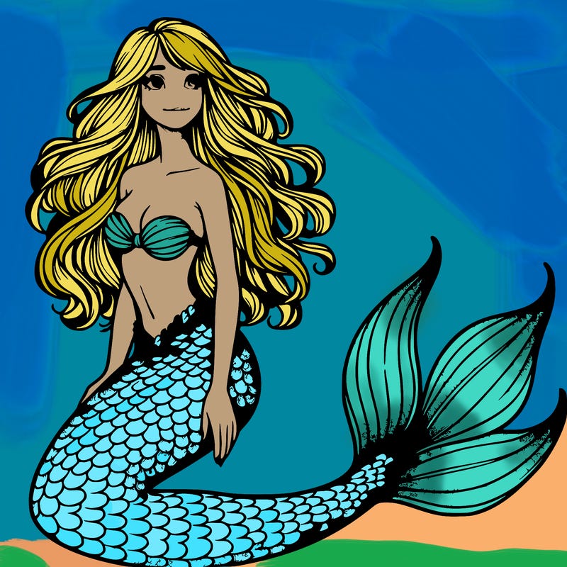 realistic mermaid