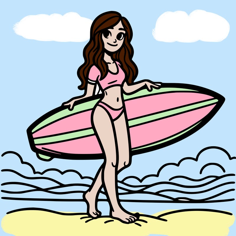 surfer girl