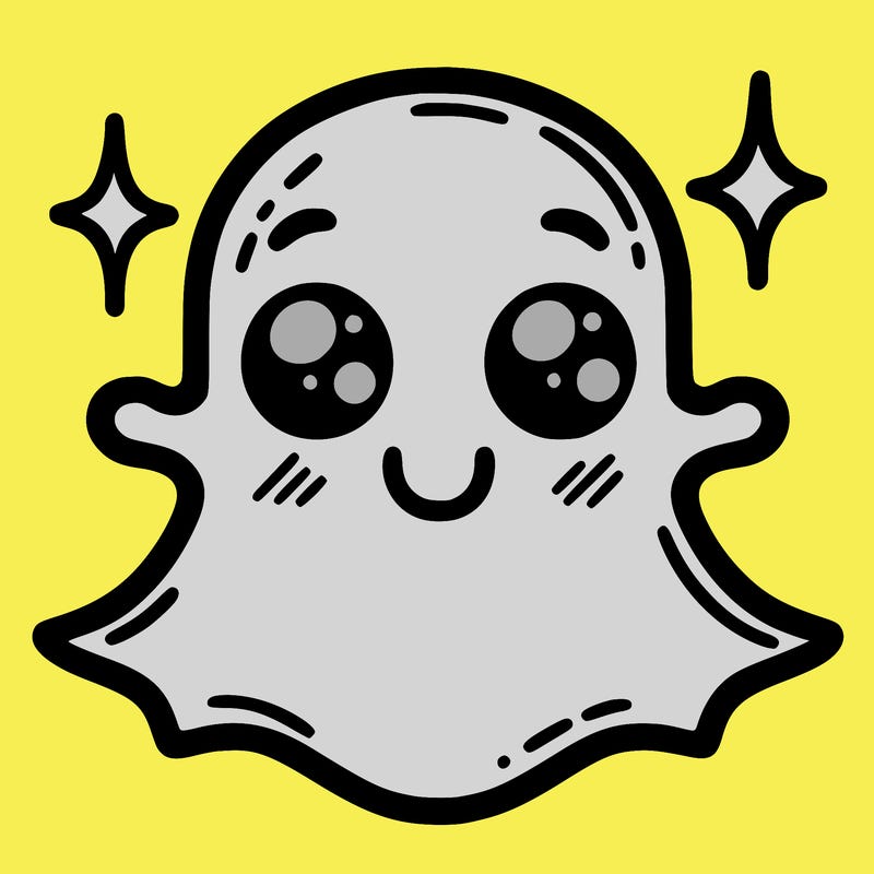 snapchat logo👻