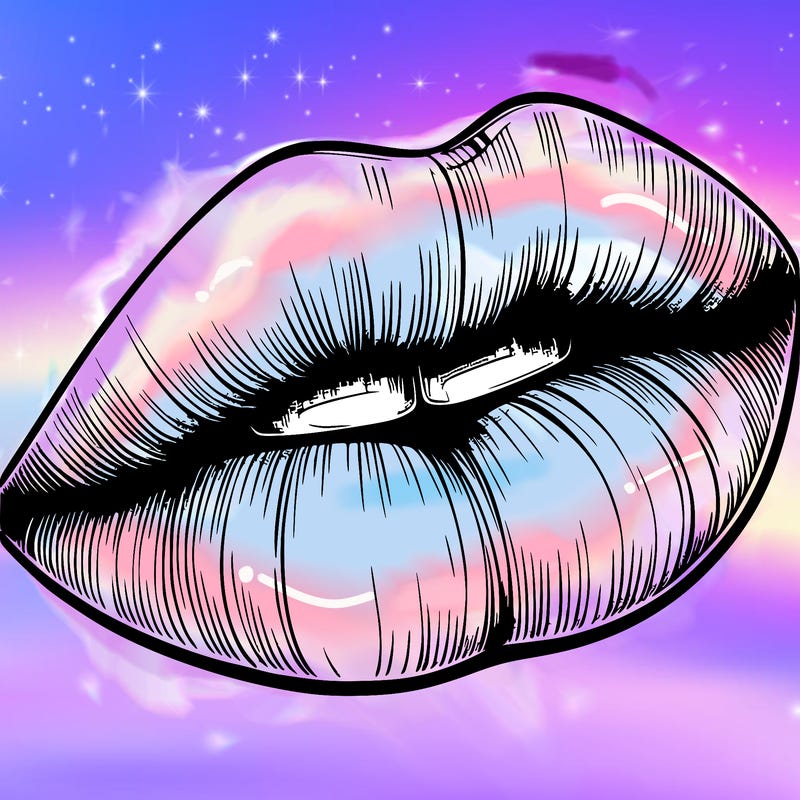 realistic lips