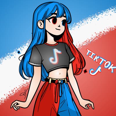 girl in a cute crop top