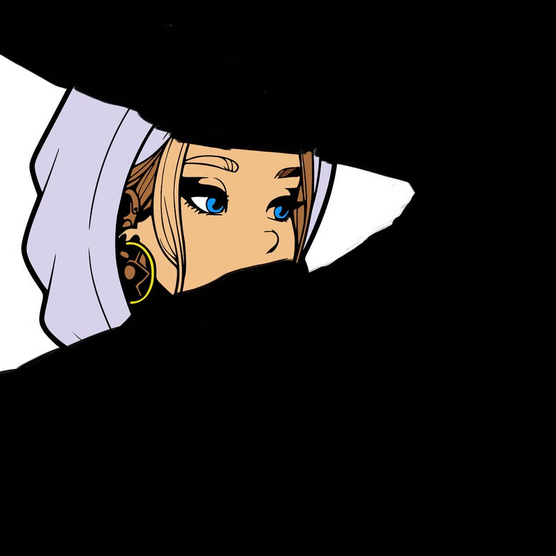 a realistic girl, spray painting