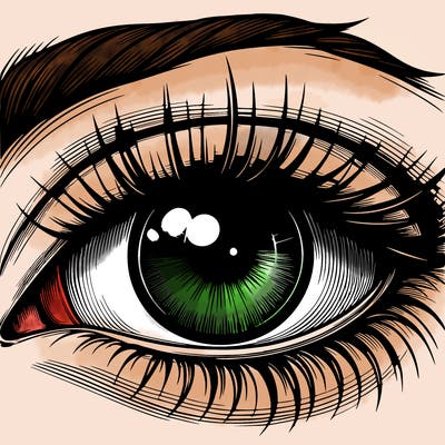 realistic eye