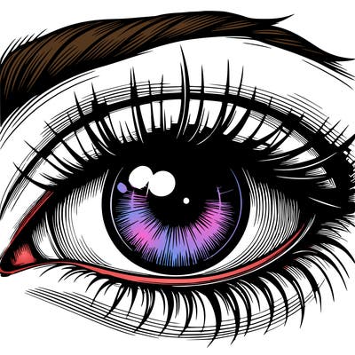 realistic eye