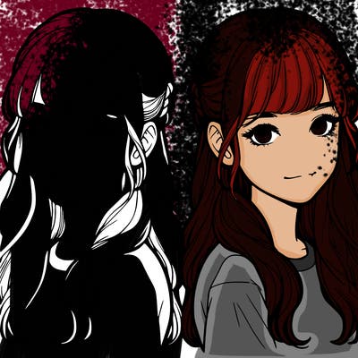 realistic twin girls