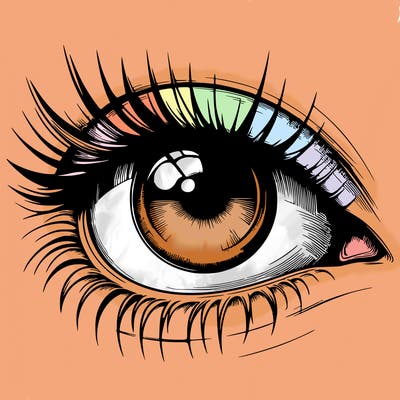 realistic eye