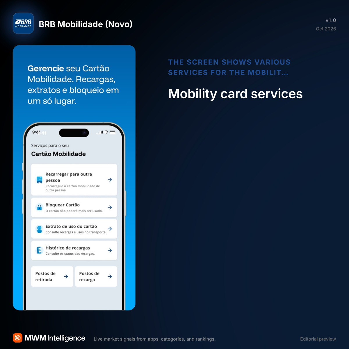 BRB Mobilidade (Novo) - Navegação App | MWM
