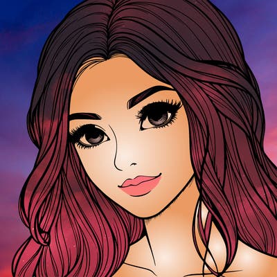 realistic pretty girl