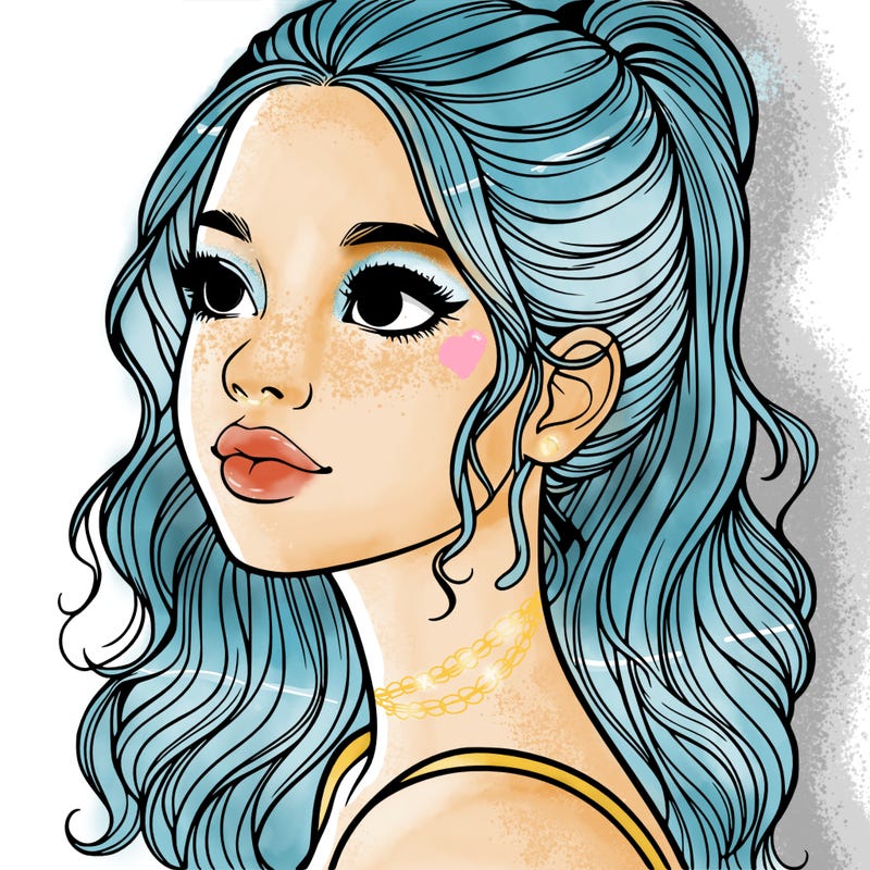 beautiful realistic girl