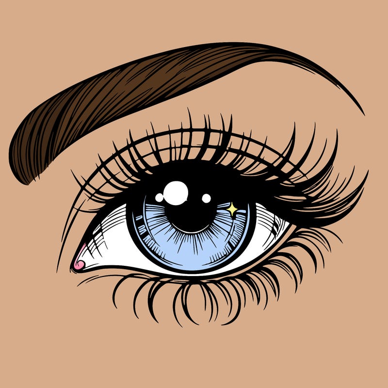 a beautiful eye