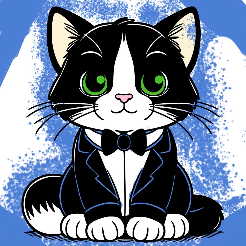 tuxedo cat