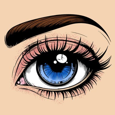 realistic eye