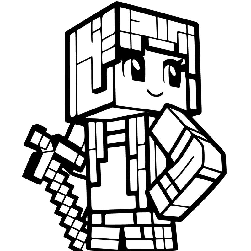 minecraft girl