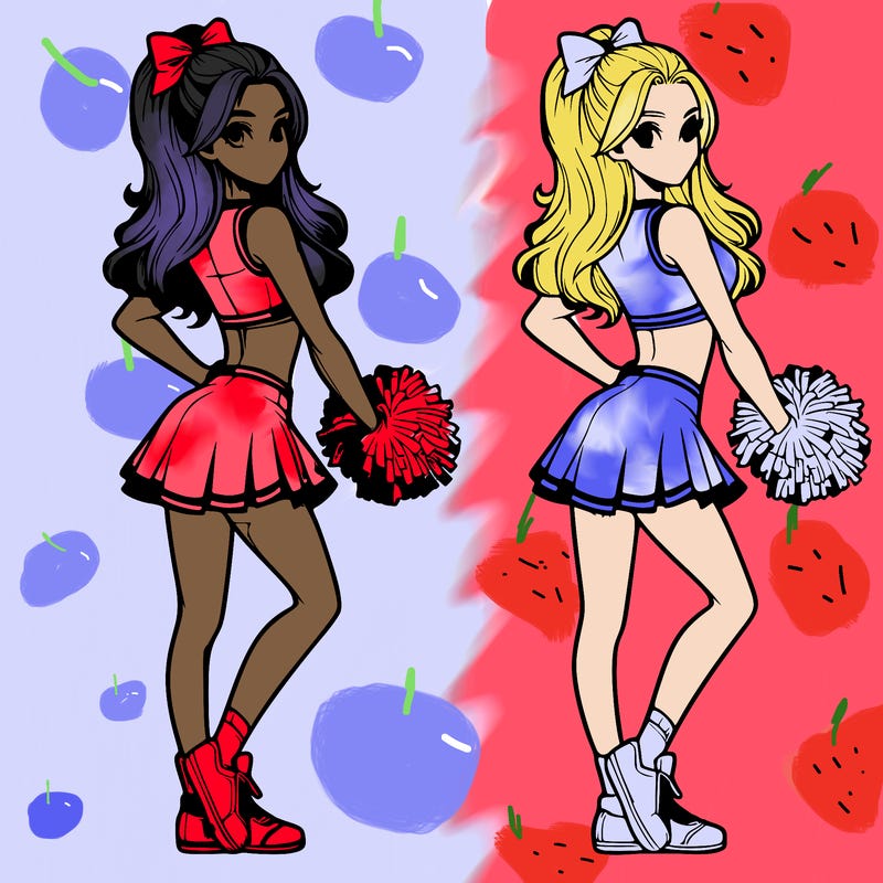 realistic cheerleader