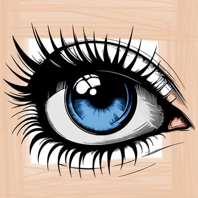 realistic eye