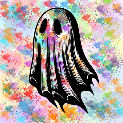 realistic creepy ghost