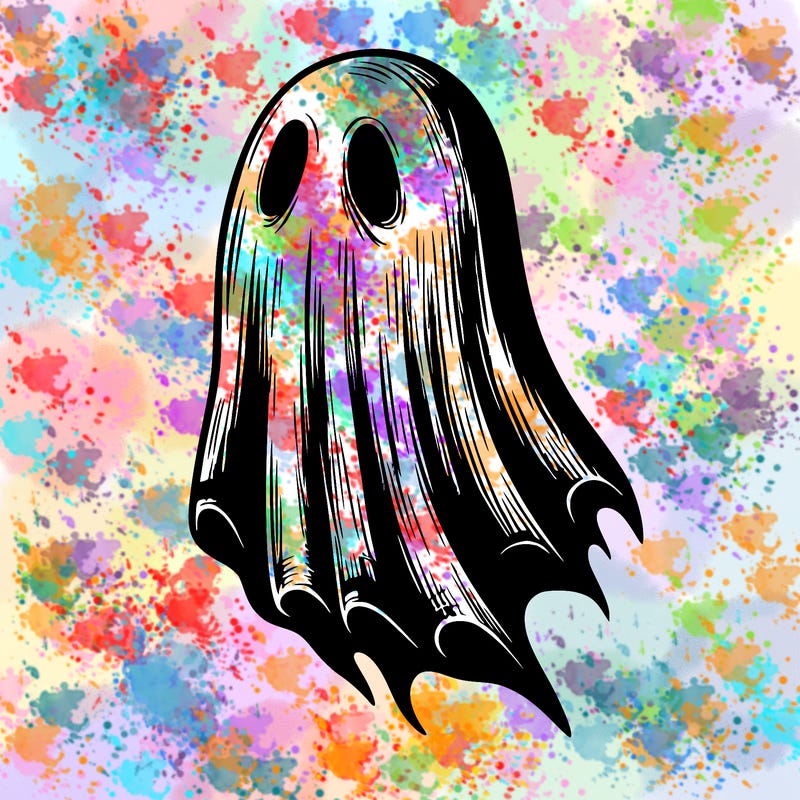 realistic creepy ghost