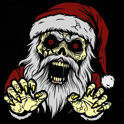 terrifying santa claus